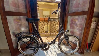 Bici donna pieghevole" Dolcevita",lucchetto,pompa