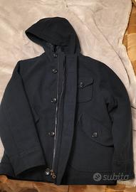 Cappottino Benetton bimbo blu scuro