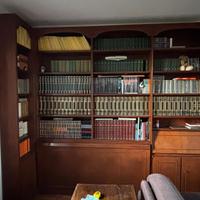 Libreria in legno massello