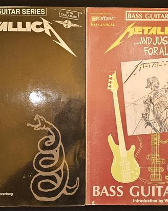 Metallica Spartiti originali basso elettrico