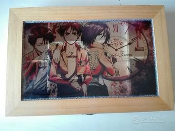 Scatola in legno Attack on Titan