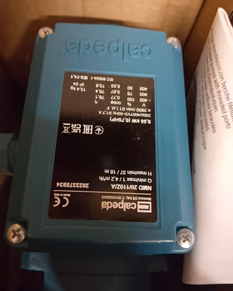 Pompa 220v autoadescante calpeda