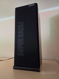 Altoparlanti casse Sanyo SuperBass 2 canali