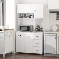 NUOVO credenza alta da cucina armadietto soggiorno