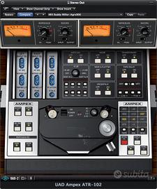 Universal Audio UAD-2 DUO PCIe + Ampex ATR-102 +