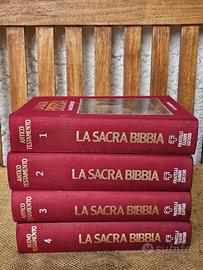 LA SACRA BIBBIA Tavole di Gustave Dore' 4 volumi