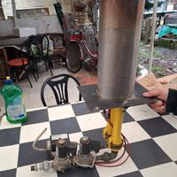 bruciatore per forno da pizza a metano