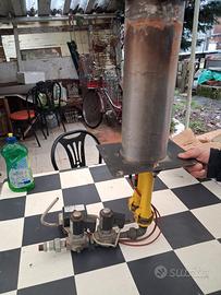 bruciatore per forno da pizza a metano