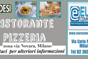 126/19 In zona Via Novara RISTORANTE PIZZERIA