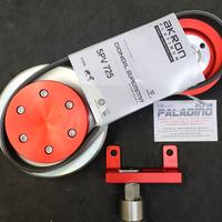 Kit pulegge con cinghia rapporto 1:1 500/126