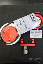 Kit pulegge con cinghia rapporto 1:1 500/126