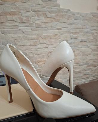 Décolleté eleganti bianche – tacco alto