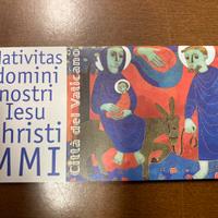 Libretto 4 francobolli Vaticano. La natività