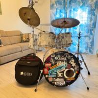 Batteria Pearl Target effetto marmo – Set completo