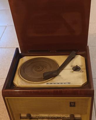 RADIO CON GIRADISCHI PHONOLA MODELLO  968-R