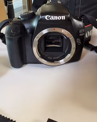 Kit Canon 1100D, 10-22mm, flash, 2 batt, SD