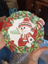 Piatto Fitz and Floyd Pupazzo Neve 23cm