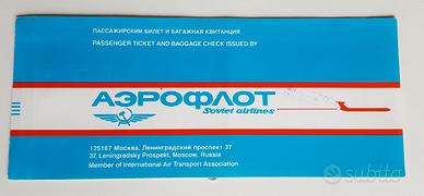Collezionabili Unione Sovietica - Aeroflot, guide
