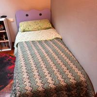 Letto singolo con contenitore 
