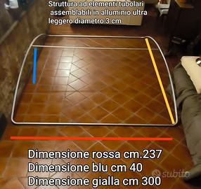 Struttura In Alluminio Componibile In Elementi Tub