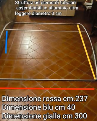 Struttura In Alluminio Componibile In Elementi Tub