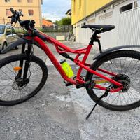 ROCKRIDER Mtb XC 100 S EAGLE rosso-giallo