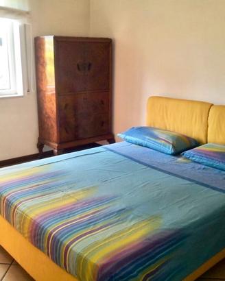 Letto matrimoniale Flou Nathalie con contenitore