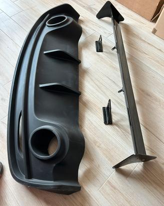 Spoiler + diffusore alfa romeo mito