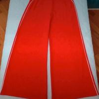 Pantaloni palazzo rossi eleganti