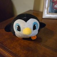 Pupazzo reversibile da pinguino a pulcino