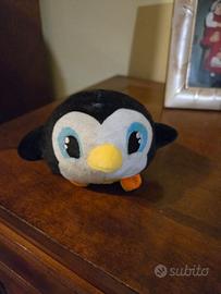 Pupazzo reversibile da pinguino a pulcino