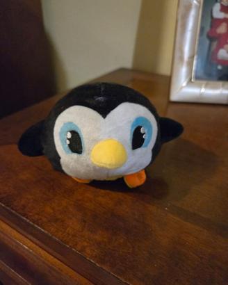 Pupazzo reversibile da pinguino a pulcino