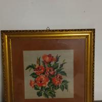 Quadro all'uncinetto 