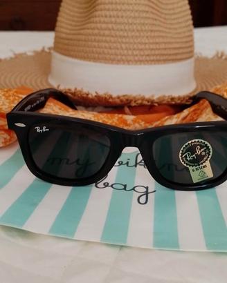 occhiali da sole Ray-ban neri