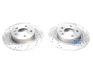 DISCHI FRENO PER DAEWOO CHEVROLET FORATI SCANALATI