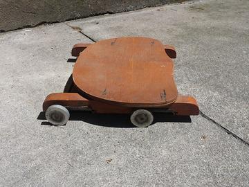 Sedile di un vogatore anni 70