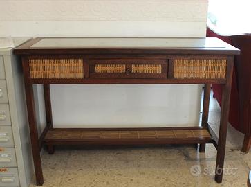 Mobile consolle piano in vetro