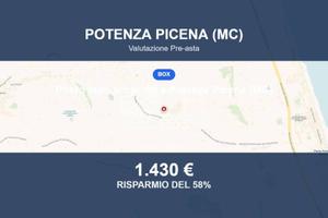 Immobile in asta di 13 m² a Potenza Picena
