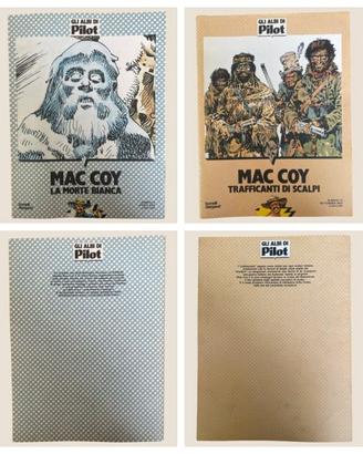 Lotto 4 Fumetti Western – Mac Coy (Albi di Pilot)