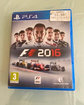 Ps4 gioco f1 2016
