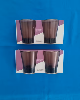 4 Tazzine Piccoli Bicchieri da Caffè Espresso 