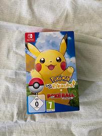 Gioco Nintendo Pokemon pikachù + pokeball plus