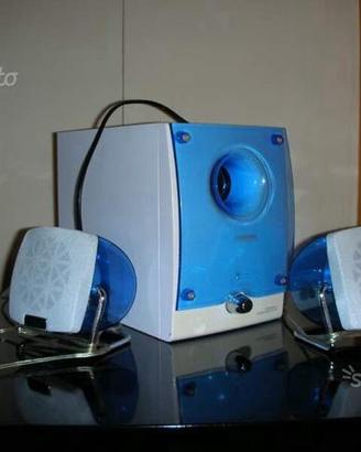 CASSE MULTIMEDIALI CON SUBWOOFER per PC,MP3,IPOD