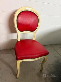 Sedia stile Luigi Filippo/Shabby Chic
