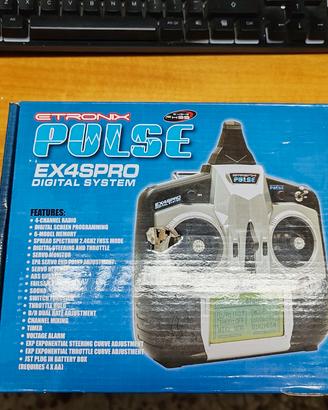 radiocomando etronix pulse 2,4 ghz 