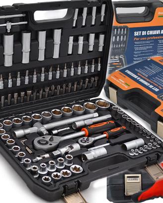 Set Chiavi a Bussola Valigetta 108 pz