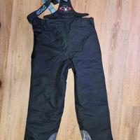 pantaloni salopette da sci Spyder M