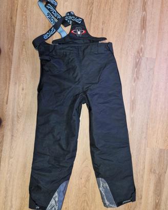 pantaloni salopette da sci Spyder M