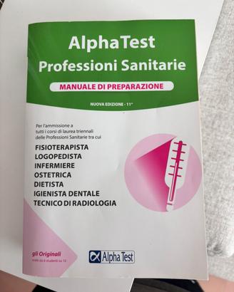 Alpha Test professioni sanitarie