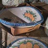 Fontana con paraschizzi mai usata di Caltagirone